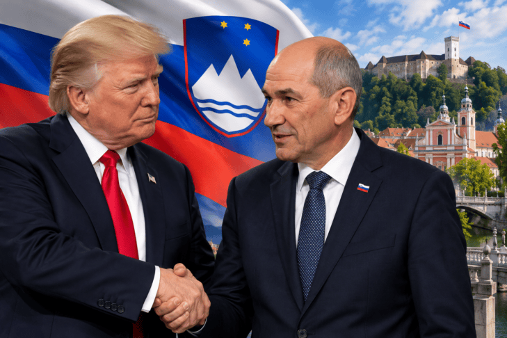 janša trump