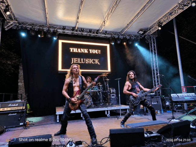 Jelusick na Rock Campu Trst: Ko poči boben, se pravi šov šele začne 3 jelusick
