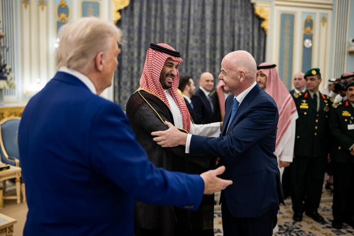 Donald Trump state visit to Saudi Arabia 2025 05 13 P20250513DT 0473