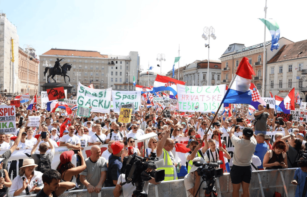 protest zagreb