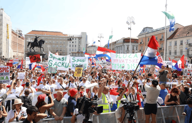 protest zagreb