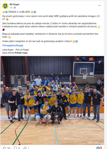 Šok na tekmi s Koprom: nekdanji reprezentant prijel svojega igralca za vrat 3 Posnetek zaslona 2026 09 14 180252