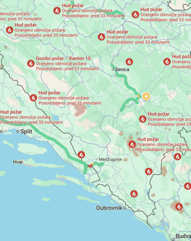V Bosni in Hercegovini še vedno divja več požarov (VIDEO) 2 Screenshot 2026 09 08 at 10.24.15