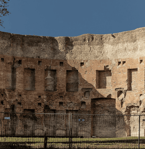 rim trajanove terme freske