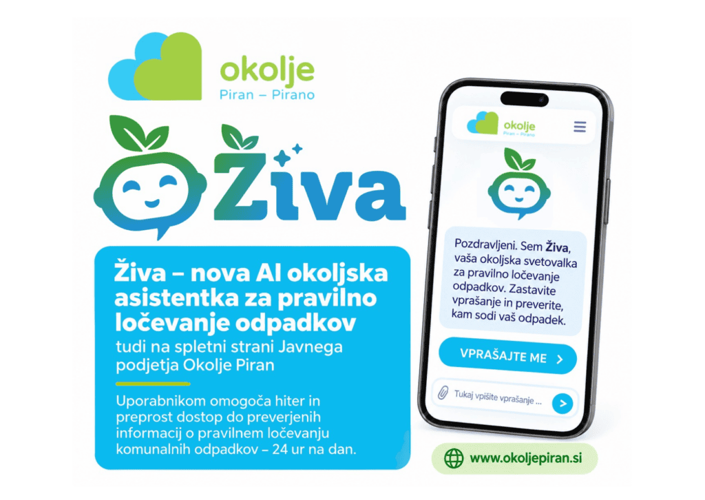 ai okolje piran odpadki ziva