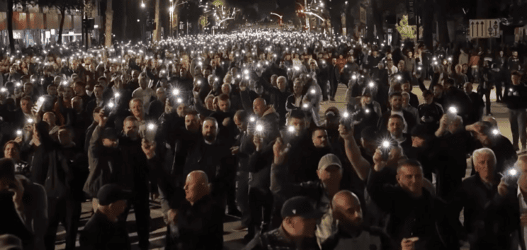Protesti Albanija
