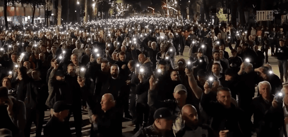 Protesti Albanija