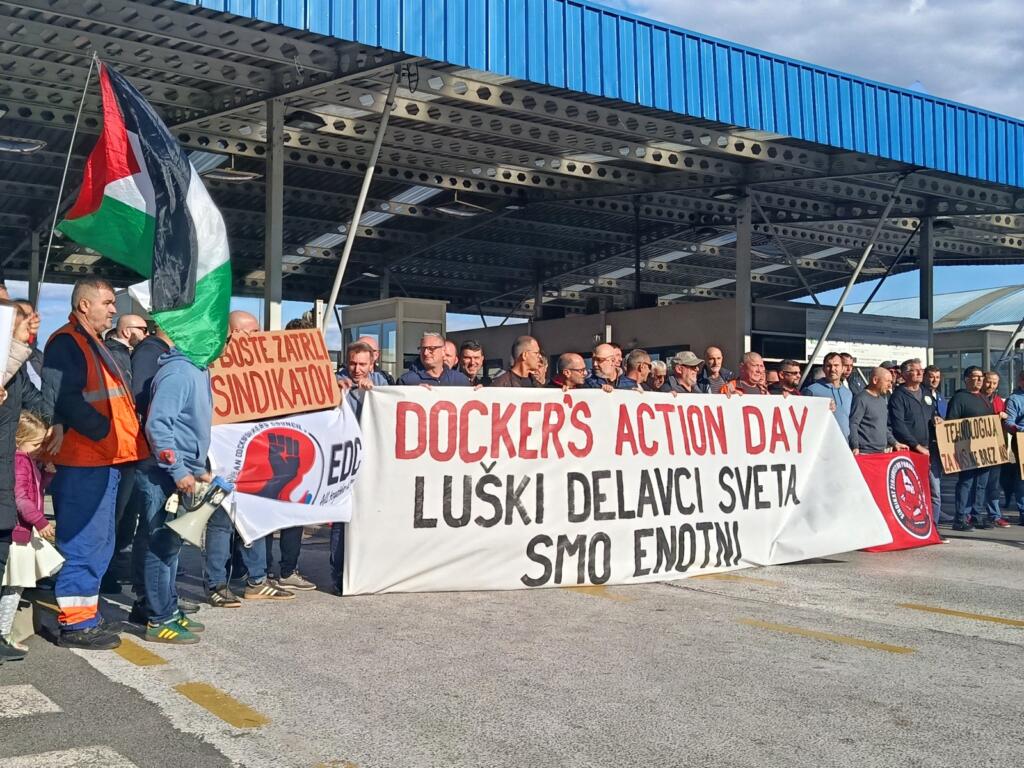 protest žerjavistov
