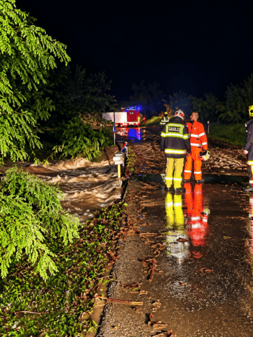 Siloviti nalivi na Primorskem: zalivalo hiše, poplavljalo ceste, avtomobili obstali v vodi 2 nalivi padavine