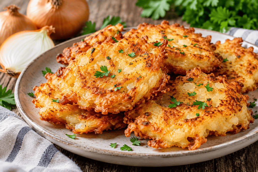 recept za hrustljave čebulne ocvrtke