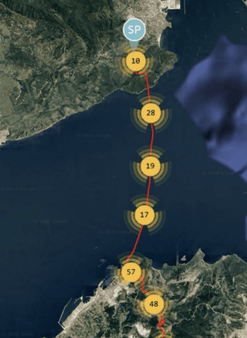 Loki v pol ure preletel zahtevno Gibraltarsko ožino 2 Screenshot 2026 10 02 at 13.42.23