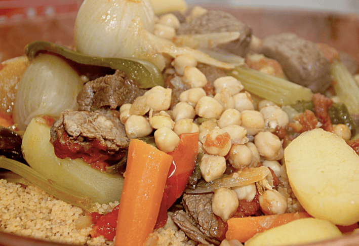 enolončnica recept čičerika meso