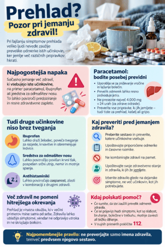 zdravila pri prehladu