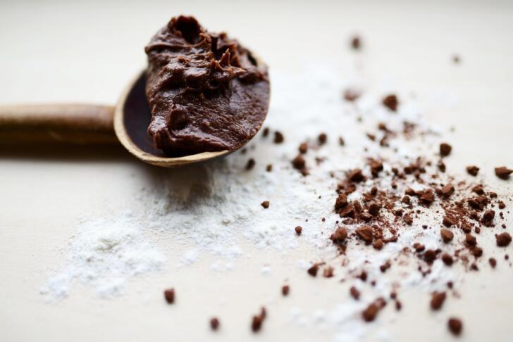 Čokoladni browniji iz ene posode, pripravljeni v manj kot pol ure 2 brownie
